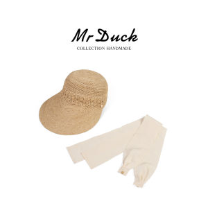Mr DUCK | Mũ Raffia Dệt Tay Chống Nắng Đẹp Mắt