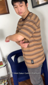 RBJ T-Shirt Salur Cotton Premium Pria 35001