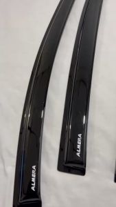 Vè Che Mưa Chỉ Inox Xe Nissan ALmera 2026-2022 Mẫu Mới Cao Cấp Bộ 4 Thanh Vè
