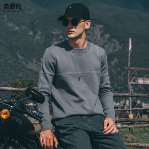Enjeolon | Knit Sweater with Ribbed Design for Autumn and Winter