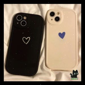 iPhone เคสโทรศัพท์ สไตล์คู่รัก ใช้กับ iPhone 11 7 8 13 12 14 PRO MAX X XS XR XS MAX 7/8 14 Plus SE2020 รักษาสร้างสร้างกันกันกระแทก คุณสมบัติและร่มกัน