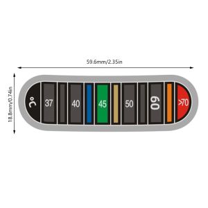 Nhiệt Kế Cà Phê Nước Cầm Tay 0 ℃ -70 ℃   Miếng Dán Chống Thấm Nước Đo Nhiệt Độ Cho Cốc Ấm Đun Nước Sử Dụng Trong Nhà Bếp Gia Đình