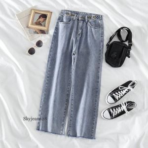SKYJEANS KULOT HIGHWAIST LOOSE JEANS