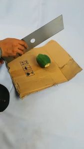 ใบมีดตัดหญ้า 14\*3.5\*1.5mm ทำจากเหล็ก SK คม แข็ง พิเศษ ผลิตจากประเทศเยอรมัน ตราพระอาทิตย์