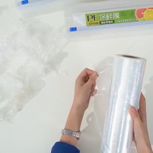 【HOT SALE】Food Grade Household Kitchen Cling Film Cutter Multifunctional Two-way Sliding Knife Cutting Box