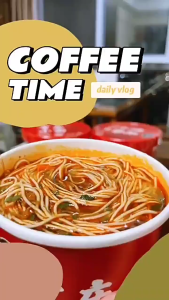Chongqing Noodles Chewy No-Cook Non-Fried Instant Noodles Cup Packaging Spicy Sour Flavor Quick Meal Snack Food