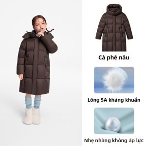 BOSIDENG | Áo Khoác Lông Vũ Siêu Nhẹ Thời Trang Hình Xương Cao Cho Bé