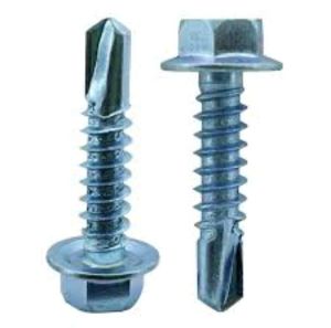 Baut Baja Ringan Putih  Moon Lion #10 x 16 Isi 50 Pcs