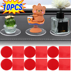 10PCS Transparent Acrylic Double Sided Tape Pads Waterproof No Trace Super Strong Self Adhesive Stickers for Car Home