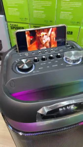 ลำโพงบลูทูธ ดอก8นิ้ว2ดอก GD-2892 แถมไมค์ลอย2ตัว เสียบไมค์/เครื่องดนตรีได้ ปรับ DELAY/ECHO/BASS/TREBLE ลำโพงเบสแน่น