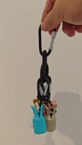 NOMADISM EGI Hook cover protector with carabiner 1 silicone ring