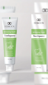 LYDIMOON Probiotics Whitening Toothpaste 120g | 6-in-1 Care: Whitening + Plaque Defense + Fresh Breath | Jasmine Flavor | Enamel Shield Tech