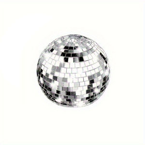 10 Chiếc Bạc Kính Phản Quang Quả Cầu Disco Đồ Trang Trí Cho Lễ Hội Thanh Tiệc Cưới Trang Trí Sinh Nhật Lấp Lánh Ngày Lễ Baubles