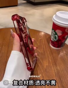 CASE PLATING AIRBAG MAGSAFE MAGNETIC STAND PREMIUM FOR IPHONE 15 15PRO 15PROMAX 14 14PRO 14PROMAX 13 13PRO 13PROMAX TRANSPARAN - AYFONE CASE AF-018