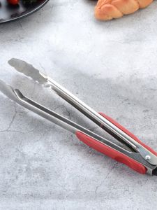 Food Clamp BBQ Clamp Iron Plate Clamp Buffet Clamp Steak Bread Clamp Barbecue Clamp Kitchen Cooking Utensils BBQ Accessories