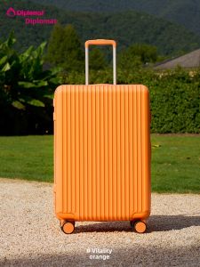 Diplomat | Large Capacity Travel Luggage with Combination Lock and Colorful Design