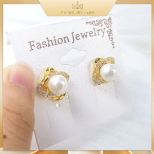 Khuyên Tai Thiết Kế Cá Tính Trẻ Trung Hợp Thời Trang Bông Tai Nữ Mạ Vàng B30V6 | Jeweley Queenn