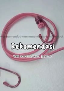 Tali Jemuran Elastis 12Klip Gantungan Baju Clothesline Portable WMO BC