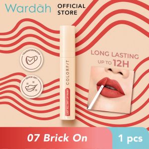 Wardah Colorfit Last All Days Lip Paint | Lip Cream 4 g | Tahan Lama