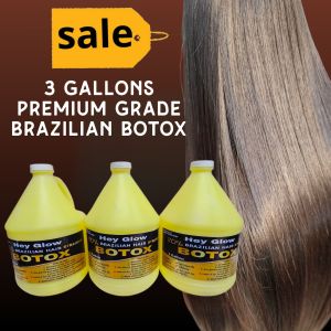 3 GALLONS BRAZILIAN HAIR BOTOX TRENDING HAIR TREATMENT