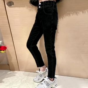 JEANS ANAK PEREMPUAN KOREAN STYLE RIPPED SKINNY PENCIL