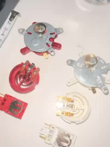 UNIVERSAL REPLACEMENT THERMOSTAT TEMPERATURE CONTROL SWITCH CONNECTOR COUPLER ELECTRIC KETTLE ACCESORIES (1 SET)