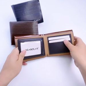 Ví Da Nam Chất Liệu Da Cao Cấp Bền Bỉ Thiết Kế Nhiều Ngăn Lưu Trữ Tiện Lợi T46