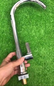 Vòi Rửa Chén Bát Lạnh Cong Inox 304 Vòi Rửa Chén Bát Xoay 360⁰. Giá Rẻ Nhất Toàn Quốc