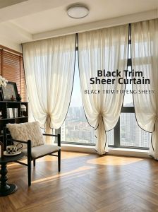 WEILAISHI | Translucent Privacy Curtain Sheer Curtains
