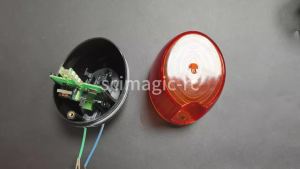 AC/DC 12V -24V LED Lights Swing Sliding Gate Opener/Barrier Gate Warning Lights Warning Lights Traffic Lights
