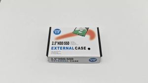 2.5 Inch External Hard Drive Enclosure SATA to USB 3.0 Tool-Free Clear External Hard Drive Case SSD Max 2TB Supports UASP SATA