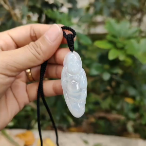 ❄️ Luminous Ice Buddha Pendant - Waters Clarity Woods Growth (Sku: pendant425)