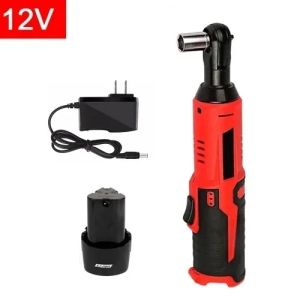 12V/18V Ratchet Impact Drill Electric Wrench Cordless Electric Screwdriver Remover 3/8"Angle Screwdriver Auto Repair Tools