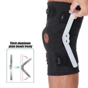 1PCS Hinged Knee Brace - Relieves Meniscus TearArthritis - Open Patella Design with Dual Metal Side Stabilizers for Women Men