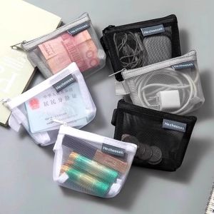 ZEXI | Transparent Portable Nylon Mesh Storage Bag
