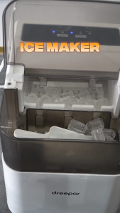 Dreepor Mesin Pembuat Kiub Ais Fast Portable Household Intelligent Electric Automatic Ice Cube Maker Making Ais家用制冰机