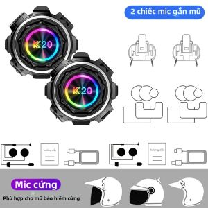 kebidumei | KEBIDUMEI Mũ Bảo Hiểm Xe Máy Liên Lạc Nội Bộ Bluetooth Intercommunicator Chống Nước Cuộc Gọi Rảnh Tay Moto Stereo Chia Sẻ Âm Nhạc Tai Nghe
