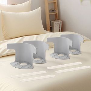 ROLL 4PCS DIY Bed Sheet Clips Adjustable Non-slip Anti-Slip Sheet Holders Portable Invisible Heavy Duty Bed Sheet Holder Quilt Fixing Tool