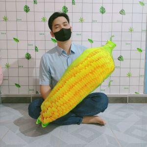 GỐI ÔM QUẢ BẮP GỐI ÔM 3D TRÁI BẮP NHỒI BÔNG 100% GÒN MỀM MỊN HÀNG VIỆT NAM