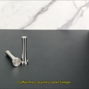 Coffee Tamper Coffee Machine Tool Tamper Stainless Steel Tamper Filling Capsule Tool Solid Tampers For Coffee Capsule