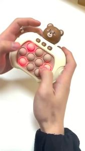 [TẶNG PIN] Máy Chơi Điện Tử Pop Itbopit Thế Hệ Mới Đồ Chơi Bóp Bóp Hình cua  Có Nhạc có đèn