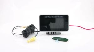 RYSJM | Water Temperature Meter Car LCD Voltmeter+Thermometer Gauge 2in1 Temp & Voltage Meter 10mm Sensor 12V/24V