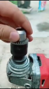 Chuck Angle Grinder Kepala Bor 10mm Keyless Chuck 10mm Ubah Fungsi Gerinda Jadi Bor Serbaguna