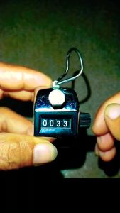 DFANCCIE Zikir Manual Tasbih Alat Hitung Digital Tasbih Digital 4 Digit