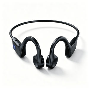 Wireless Sports Headphone Bone Conduction Headset IPX8 Bluetooth 5.4 with Mic Waterproof Exercise Fitness for Lenovo