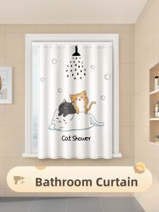 WEILAISHI | Privacy Protection Waterproof No Drilling Window Curtain