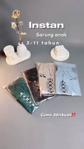 Sarung Instan Anak Usia 3-11 Tahun Motif Sarwon