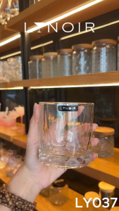 Ly Thủy Tinh Whisky - Crystal Base | 320ml | [LYNOIR_LY037]