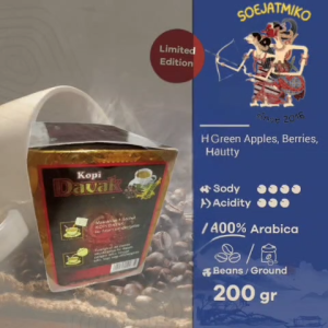 kopi robusta cap dayakasli kalimantan 1box 10sachet bisa cod bayar ditempat