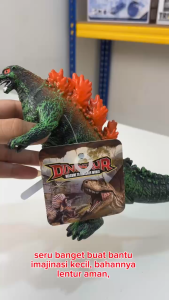 Pasar Distributor BTC-4003 WELCOME TO DINOSAUR WORLD Mainan Dino Lembut Goazilla Suara Edukasi